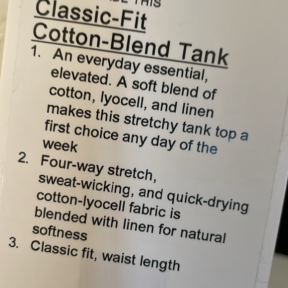 NWT LULULEMON CLASSIC TANK BLACK TANK SIZE 6 cotton black nwt - Picture 5 of 6